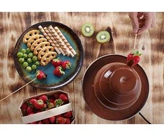 Šokoladinis fondiu fontanas, 5 lygiai, plieno, 265 W - Hendi 274156