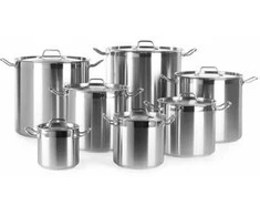 Puodas aukštas Profi Line su dangteliu dno Sandwich 3 l śr. 160 x 150 h - Hendi 832004