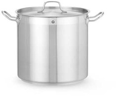Puodas aukštas Profi Line su dangteliu dno Sandwich 16 l śr. 280 x 260 h - Hendi 832509