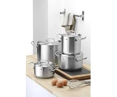 Puodas aukštas Kitchen Line su dangteliu 13,5 l śr. 280 x 220 h - Hendi 837405