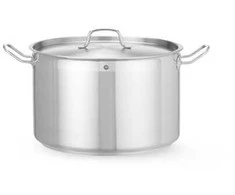 Puodas średni Profi Line su dangteliu 23,5 l śr. 360 x 230 h - Hendi 831700