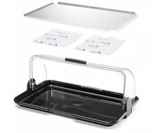 Švediško stalo vitrina su stoglangiu 465 x 315 x 195 mm – Hendi 871775 (Ekspozicinė prekė)