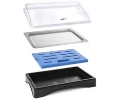 Padėklas su GN1/1 aušinimo įdėklu ir RollTop dangteliu – Hendi 424186
