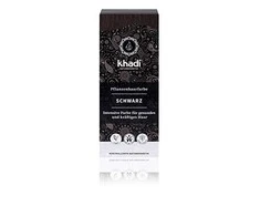 Augaliniai juodi plaukų dažai Juodas, Khadi Naturprodukte, 100g