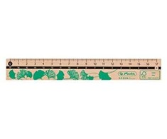 Herlitz Liniuotė medinė GREENline 17cm