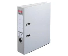 Segregatorius Herlitz A4 80mm pilka (5480900)