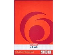 Sąsiuvinis langeliais Herlitz, A5, 50 lapų
