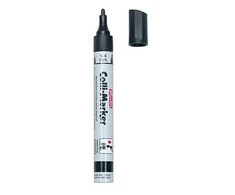 Herlitz Herlitz Nuolatinis žymeklis 1-4mm Kegelspitte Juodas 1er Blister