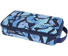 Penalas su dangčiu Herlitz CamoBlue