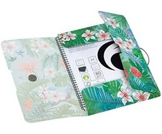 Penalas Herlitz Teczka su gumką PP A4 Ladylike Jungle