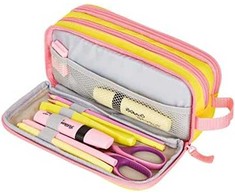 Penalas Herlitz Neon uni, geltonas