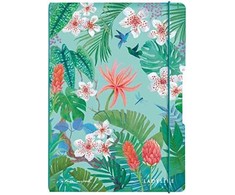 Herlitz Herlitz Ladylike Jungle notatnik A4 80 ark. Žalias, Wielobarwny