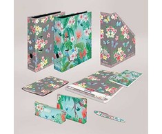 Herlitz Herlitz Ladylike Jungle notatnik A4 80 ark. Žalias, Wielobarwny