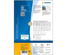 Herma Etykiety A4 38,1x21,2 mm Rec.Mėlyna Anioł 5200 St.