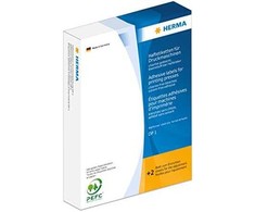 Herma Etykiety samoprzylepne, mėlyna, apvalus 13mm 10000 vnt. (2723)