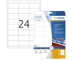 Herma HERMA Etik. strapazierf. A4 baltas 66.0x33.8 mm į 240 St.