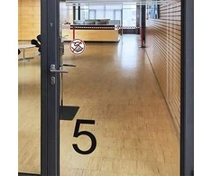 Herma Herma Hinweisetiketen Händeschütteln Juodas / row / baltas 20St.