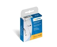 Lipnios Herma etiketės 500x, baltos