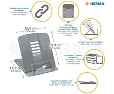 Herma HERMA Leseständer Metall Blau