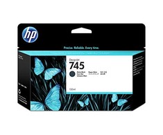 Hewlett Packard (HP) HP 745 130 ml „DesignJet“ matinio juodo rašalo kasetė