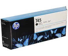 Hewlett Packard (HP) HP rašalo krepšelis. F9K05A Nr. 745; f³r DJ Z2600/Z5600 matinis; juoda didelės talpos
