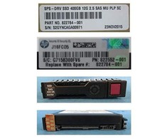 HP 400 GB 2,5 colio SAS-3 (12 Gb/s) serverio diskas (822784-001)