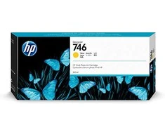Hewlett Packard (HP) HP 746 300 ml geltono rašalo kasetė