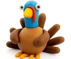 Tm Toys Hey Clay - Plastikinė masė paukščių modeliavimui su ferma