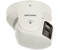 „Hikvision“ kupolinė kamera DS-2CD2387G2P-LSU/SL(C) F4 (balta, 8 MP, 30 m. LED, „ColorVu“, panoraminė 180°)