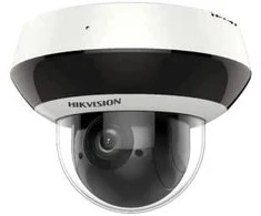 IP kamera MINI SPEED DOME, PTZ, 4MP, 4x optinis priartinimas, IR iki 20m, F2.8-12, PoE, IK10, IP66, Hikvision