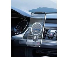 Automobilinis laikiklis-įkroviklis Hoco CA85 Magsafe 15W juodas