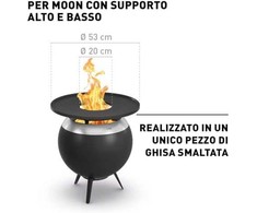 Plancha HOFATS Moon 45 Emaliuotas ketaus