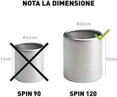 HOFATS SPIN 120 stalo židinio indas bioetanoliui