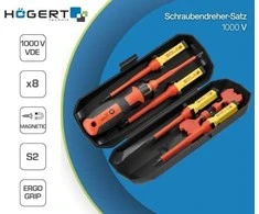 Atsuktuvų komplektas Hogert HT1S998; 8 vnt.