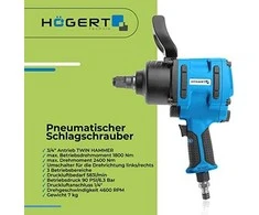 Pneumatinis smūginis veržliasukis Hogert HT4R625