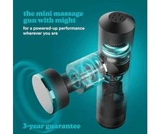 Homedics HHP-65GM MYTI antracito mini masažo pistoletas