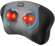 Homedics SBM-180H-EU Shiatsu masažinė kėdė nugarai ir pečiams su šiluma