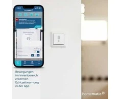 HomeMatic IP Homematic IP Bewegungsmelder für 55er Rahmen - innen