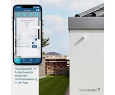HomeMatic IP Homematic IP Bewegungsmelder + Dämmerungs. - außen, antrazitas