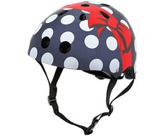 Mini Hornit dviratininko šalmas Polka Dot turkio dydis 48-53cm (POS805)