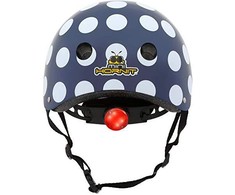 Mini Hornit dviratininko šalmas Polka Dot turkio dydis 48-53cm (POS805)