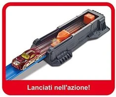Mattel Hot Wheels Action Corkscrew Crash FTB65 lenktynių trasa su avarijų efektu