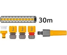 Hozelock sodo žarnos vežimėlis su 30 m žarna, 12,5 mm, metalinis rėmas, Plus