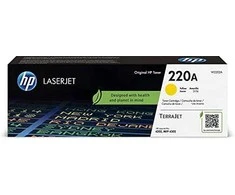 Hewlett Packard (HP) HP 220A Geltona originali LaserJet dažų kasetė