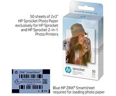 HP ZINK Papier 50 Pack 2x3