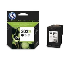 Hewlett Packard (HP) HP 302XL High Yield Juodas rašalo kasetė, 480 puslapių, skirta HP Officejet 3830,3834,4650, Deskjet 2130,3630,1010, Envy 4520