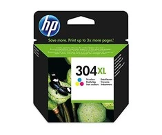 Hewlett Packard (HP) HP Nr.304 XL (N9K07AE), trispalvė kasetė