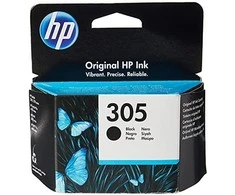 Hewlett Packard (HP) Originali HP 305 juoda rašalo kasetė
