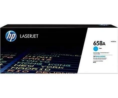 Hewlett Packard (HP) HP 658A žydra lazerinio spausdintuvo tonerio kasetė, 6000 puslapių, skirta HP „Color LaserJet Enterprise M751“ serijai