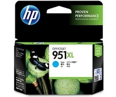Hewlett Packard (HP) HP 951XL (CN046AE) Rašalinė kasetė, Žydra